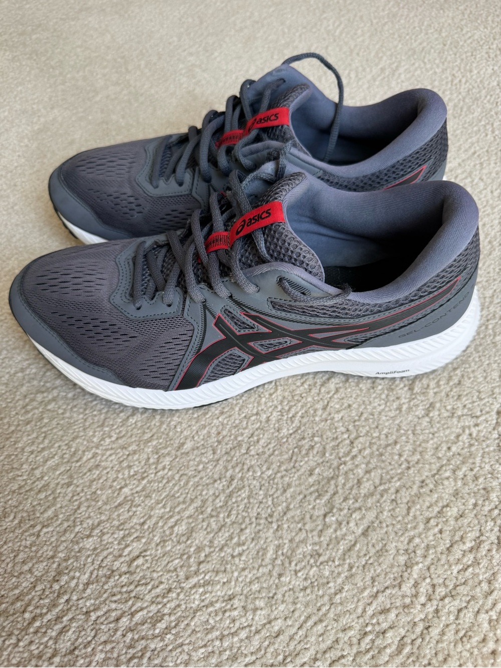 ASICS Gel-Contend 7 Grey/Classic Red